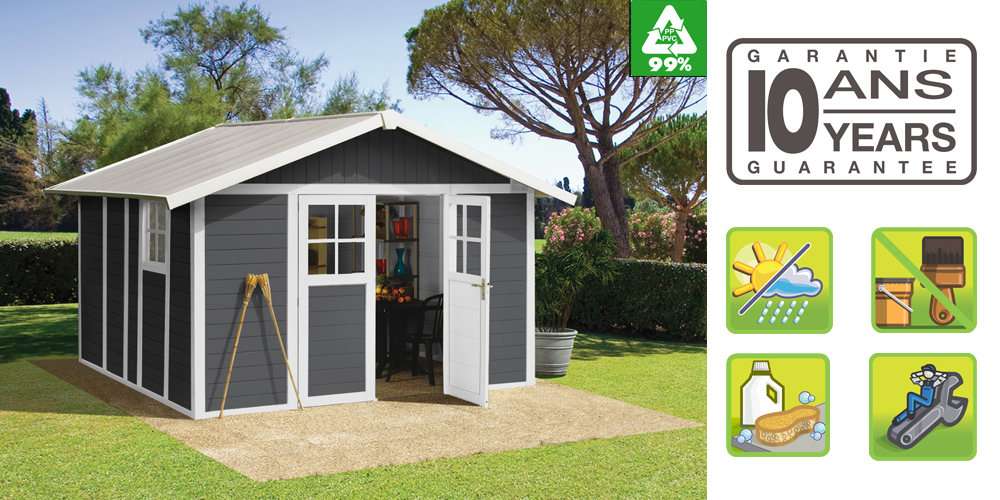 Abri de jardin utility 7.5