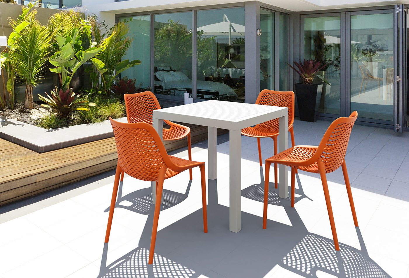 Peindre salon de jardin en plastique