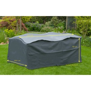 Housse pour Table de Jardin Bache de Protection Salon 170x94x71cm