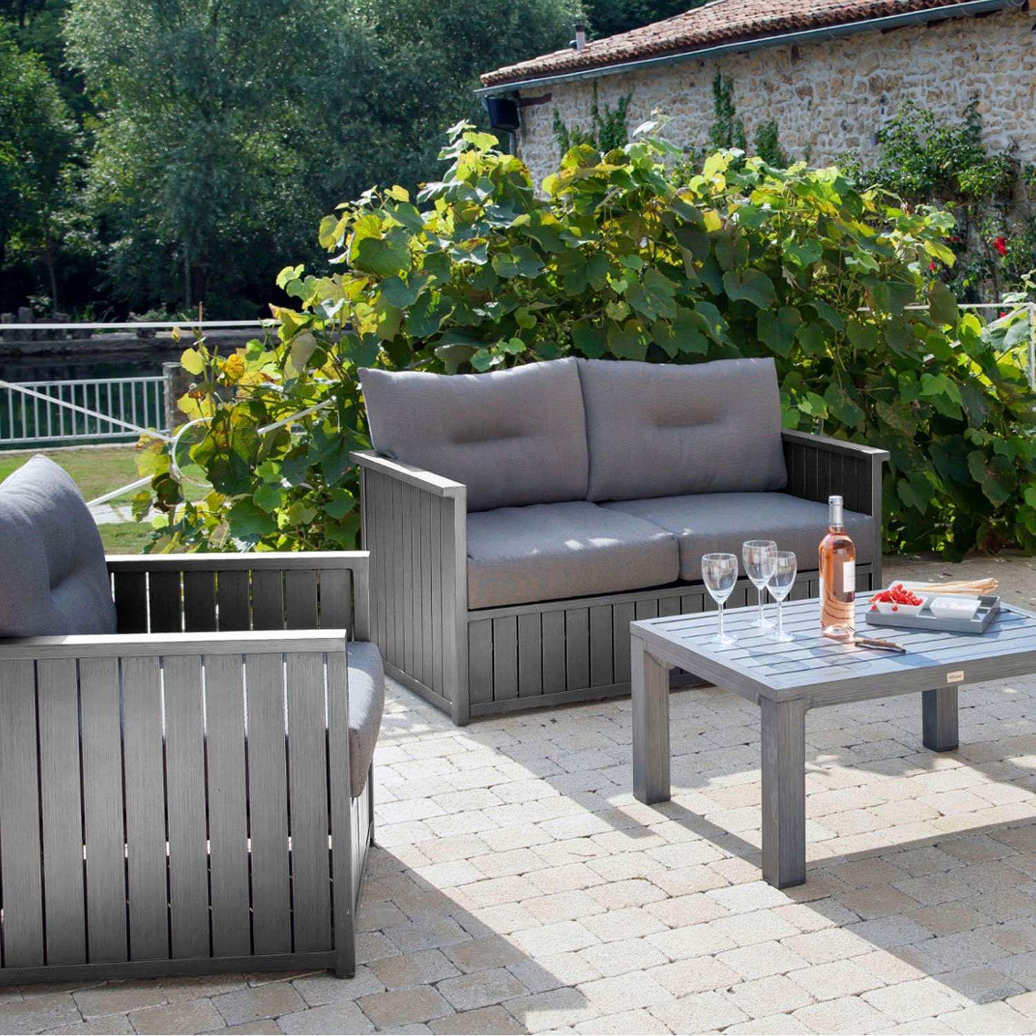 Table de salon de jardin cora