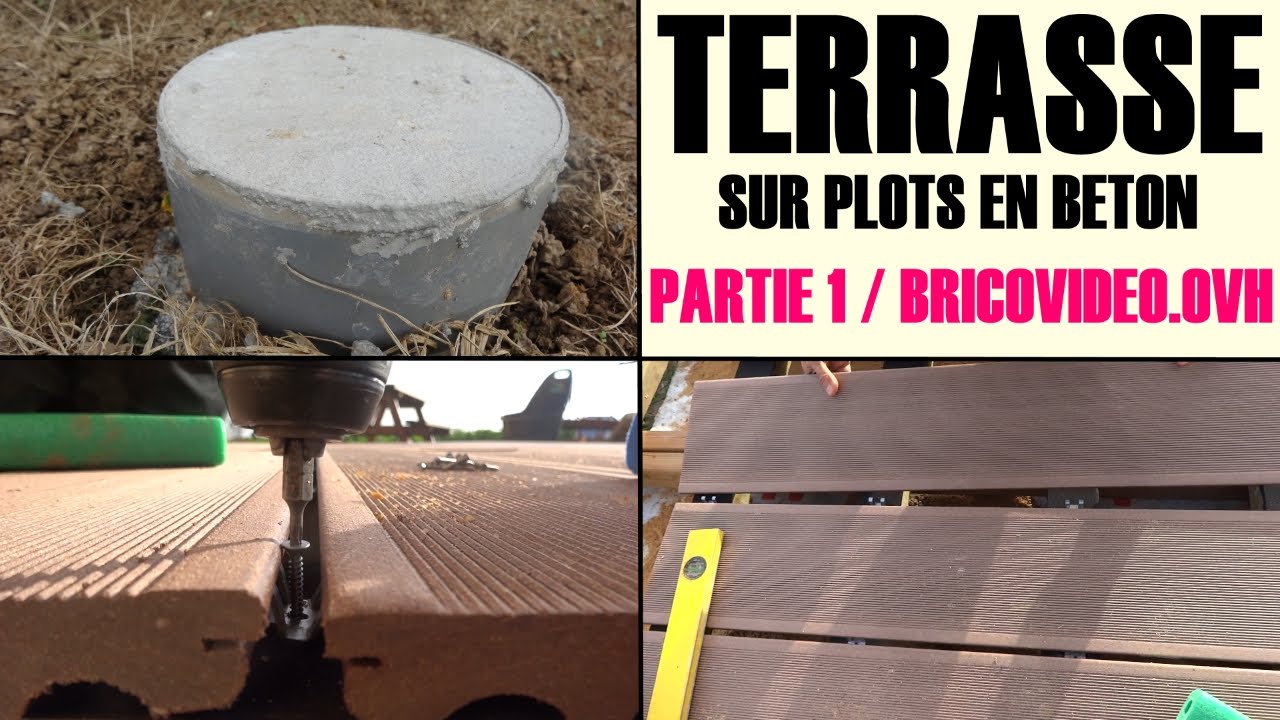 Video montage terrasse en bois sur pilotis